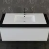VILSTEIN Keramik Einbau-Waschbecken, 92cm, Weiß, Mit Produktbild-Vorschau 2