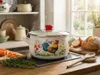 Emaillierter Topf Pyza Hahn 16 cm 2,1 l Z/P Produktbild-Vorschau 2