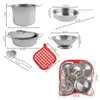 Kruzzel 23444 Kindertöpferset aus Metall, 13-teilig Produktbild-Vorschau 5