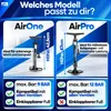 NEXTCOVER Fahrradpumpe Alle Ventile mit Airflow-Technologie Produktbild-Vorschau 2