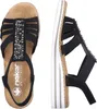 Rieker Keilsandaletten Damen 31373730393531 Schwarz 39 EU Produktbild-Vorschau 31