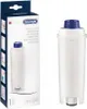 A product shot of a DeLonghi water filter and its packaging.