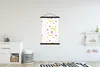 MuchoWow® Textilposter Banane - Erdbeere - Aquarell 120x180 Produktbild-Vorschau 2