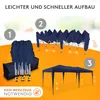 Kronenburg Faltpavillon 3x6m - Wasserfest, UV-Schutz 50+, 6 Produktbild-Vorschau 3