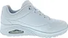 A side view of a single blue sneaker against a white background. Produktbild-Vorschau