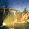 LARS360 LED stavební reflektor 200W teplá bílá - výkonný Náhled obrázku produktu 9