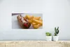 MuchoWow® Poster Leckeres Frikandel-Spezial mit Pommes Produktbild-Vorschau 5