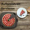 Kuchen Transportbox quadratisch, 28,5 x 28,5 x 13,5 cm Produktbild-Vorschau 6