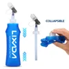 Faltbare weiche Wasserflasche mit Stroh BPA-freie weiche Produktbild-Vorschau 4