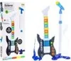 Bunte E-Gitarre für Kinder 3+ Mikrofon auf Ständer + Produktbild-Vorschau 8