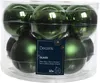 Weihnachtsbaumkugeln Glas Ø 6 cm grün matt/glanz 2 x 10 Produktbild-Vorschau 3