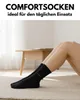 Comfort Socken ohne Gummibund Damen Herren - 70209T Schwarz Produktbild-Vorschau 2