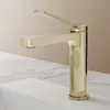 EMKE Robinet de salle de bain champagne-or 195x173x46mm, Voir les images du produit 1