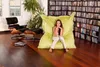 Smoothy Sitzsack Flokati Deluxe Limonen-Grün XXL 180x140 cm Produktbild-Vorschau 2