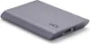 A gray LaCie external SSD is shown on a white background. Produktbild-Vorschau