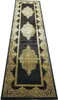 Teppich Wohnzimmer Kurzflor Teppich Ornamente schwarz gold Produktbild-Vorschau 4