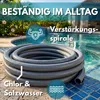 2,0m Poolflex flexibler PVC Druckschlauch Ø 50mm, grau Flex Produktbild-Vorschau 7