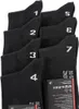 Lenz Duos Half Chaussettes longues 7 paires Noir UE 43-46 Voir les images du produit 2