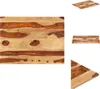 vidaXL Tischplatte Massivholz Palisander 15-16 mm 70×80 cm Produktbild-Vorschau 1