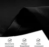A close-up of black fabric with text and icons describing its features. Náhled obrázku produktu