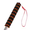 A close-up view of the handle and wrist strap of a telescopic flagpole. Podgląd zdjęcia produktu