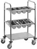 Besteckwagen Modell Ines, Maße: B 630 X T 400 X H 980 Produktbild-Vorschau 2