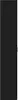 A tall, narrow black cabinet. Produktbild-Vorschau
