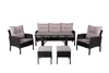Venture Home Lounge-Set Knock Schwarz Produktbild-Vorschau 4