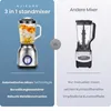 3-in-1 Standmixer mit 1200ML Borosilikatglasbehälter, Produktbild-Vorschau 4