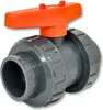 Praher 2-Wege Kugelhahn Typ S6 Ø 50mm PVC Klebeanschluss Produktbild-Vorschau 4