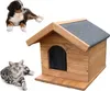 Hundehütte Hundehaus Hundehöhle Katzenhaus Isoliert Produktbild-Vorschau 1