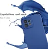 A blue phone case is shown with blue liquid splashes around it, highlighting its material and ease of cleaning. Podgląd zdjęcia produktu