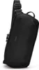 A black sling bag shown from a diagonal angle against a white background. Anteprima dell’immagine prodotto