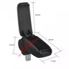 Bracciolo centrale Bracciolo CLAPPABLE Tessile Nero Per Anteprima dell’immagine prodotto 3