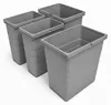 ninka Inneneimer-Set 5055.92 hellgrau 2 x 17 + 2 x 8 Liter Produktbild-Vorschau 2