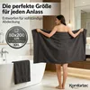 Komfortec 2er Saunahandtuch Set 80x200 cm, Große Produktbild-Vorschau 7