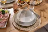 Piatto fondo - Ø 26 cm - Bianco - Marrone - Gres Anteprima dell’immagine prodotto 2