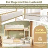 Letto a castello Merax, dimensioni 90x200 e 140x200, con Anteprima dell’immagine prodotto 7