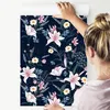 10m VLIES TAPETE Rolle Blumen Blätter Stängel Natur Flora Produktbild-Vorschau 3