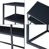 Stolik pod telewizor 'Solund' 120x30x46cm czarny stalowy Podgląd zdjęcia produktu 6