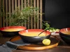 CreaTable, 24921, Hot Red, Tellerset 6-tlg, Steinzeug Produktbild-Vorschau 3