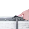 Skládací zahradní stůl Rebecca Mobili z HDPE a oceli, bílý Náhled obrázku produktu 6