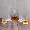 6er Set Glas Untersetzer 10cm rund Marmor Natur Küchendeko Produktbild-Vorschau 7