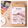 Kit de bricolage Kumihimo, y compris disque à tresser, Voir les images du produit 2
