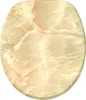 A toilet seat with a marble pattern. Produktbild-Vorschau