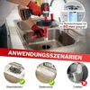 9.5M/Ø12mm Rohrreinigungsspirale Rohrspirale 2-in-1 Manuell Produktbild-Vorschau 8