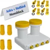 GM Monoblock QUAD LNB 0,1 dB Astra + Hotbird für 4 Produktbild-Vorschau 2