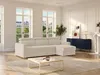 Ecksofa mit Matratze - Ecke wechselbar - Chenillestoff - Produktbild-Vorschau 3