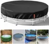 Poolabdeckung Rund 366 cm 420D Wasserdicht UV Schutz Winter Produktbild-Vorschau 1