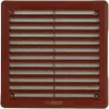 Lüftungsgitter - Gitterabdeckung VM, 150 x 150 mm KH, braun Produktbild-Vorschau 1